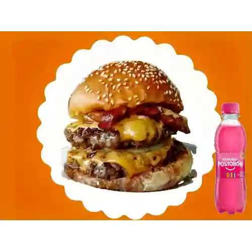 Combo Oh My Sweet Bacón + Postobón Manzana 250 ml