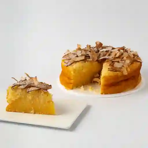 Torta coco horneado
