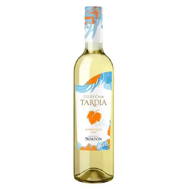 Norton Vino Blanco Dulce Argentino Cosecha Tardía Botella