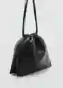 Bolso M Amy Negro Talla 99 Mujer Mango