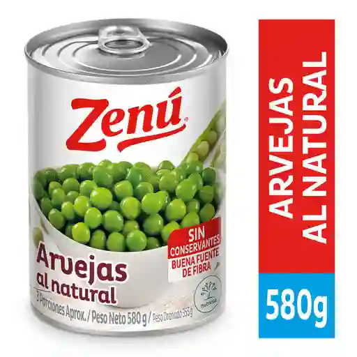 Zenú Arvejas Al Natural