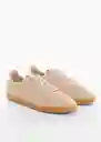 Zapatillas Deportiva Soler Beige Talla 37 Mujer Mango