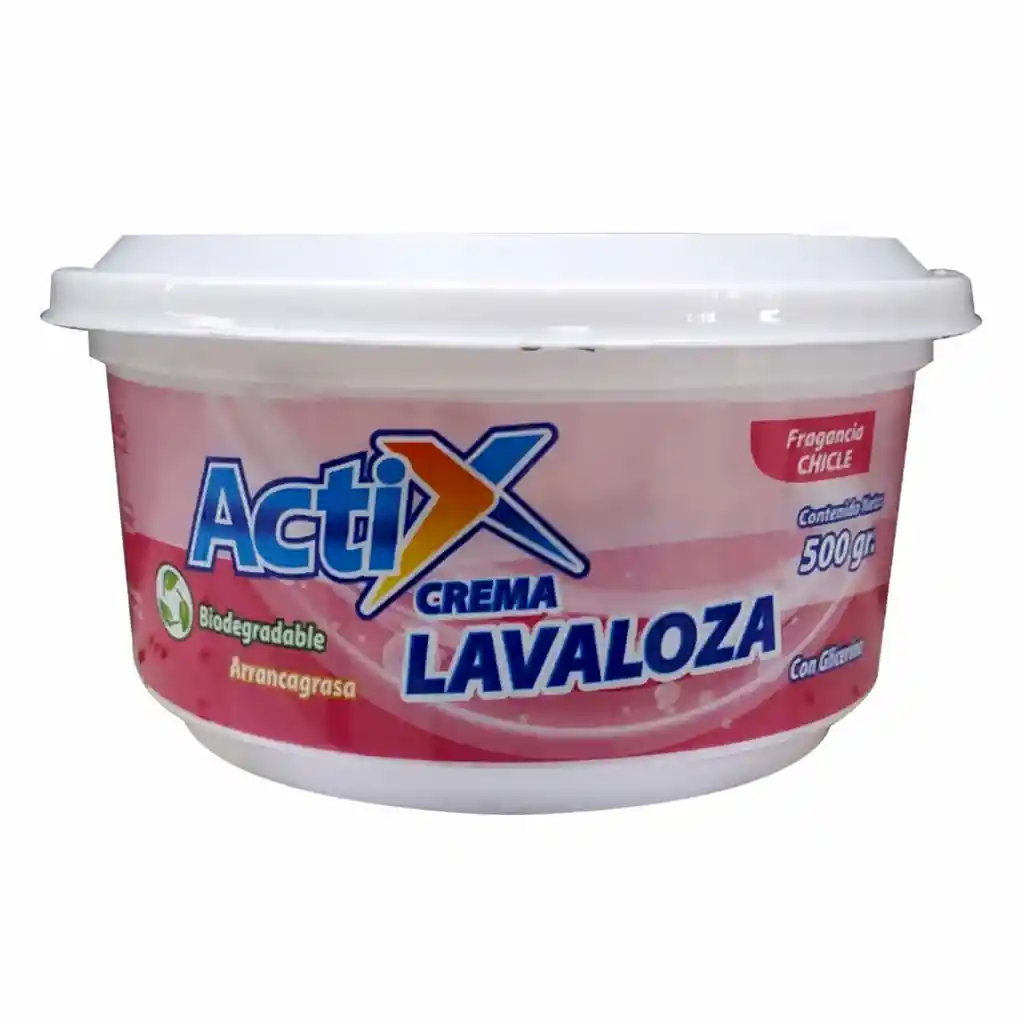 Lavaloza Actix En Crema Chicle
