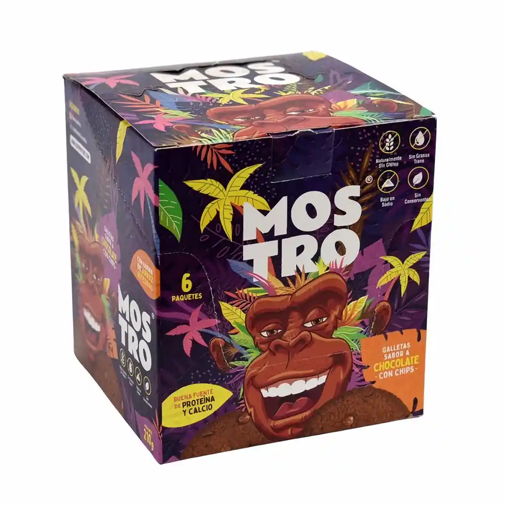 Mostro Galletas Chocolate Chips