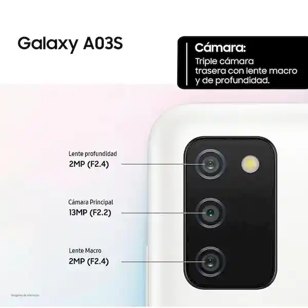 Samsung Galaxy A03S 64 GB Color Negro