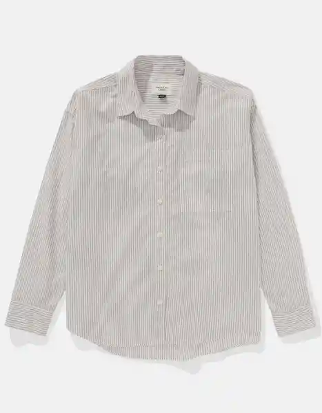 Camisa Mujer Azul Talla: SMALL 6214410 American Eagle