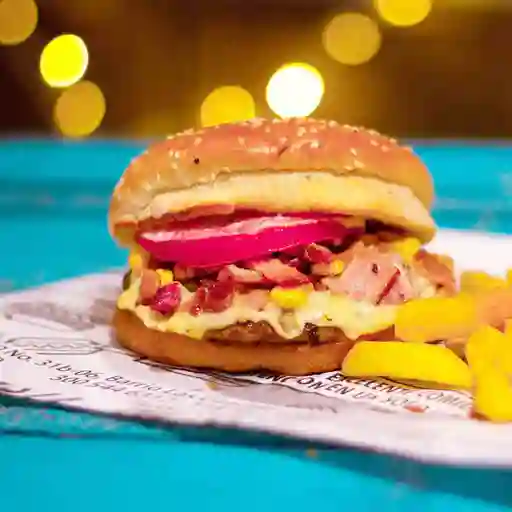 Hamburguesa Juana Colombiana
