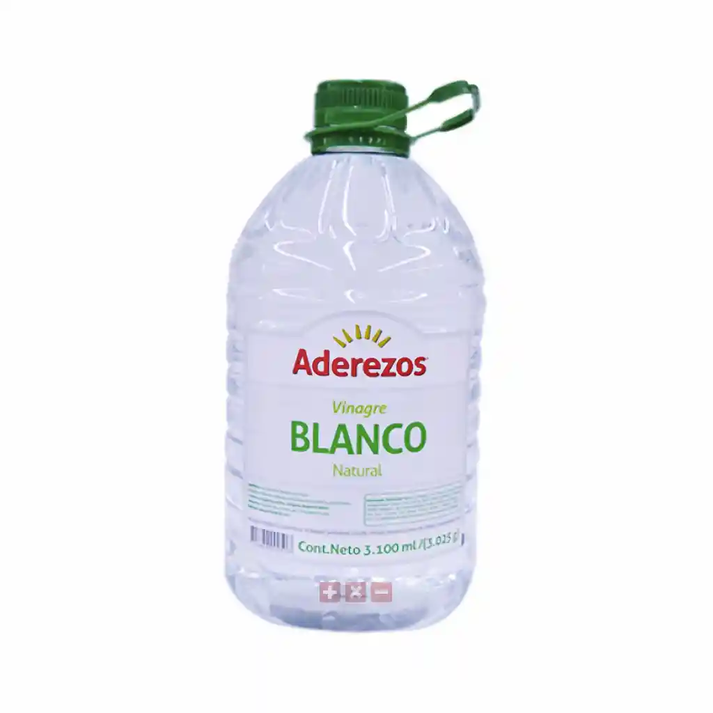 Aderezos Vinagre Blanco Natural
