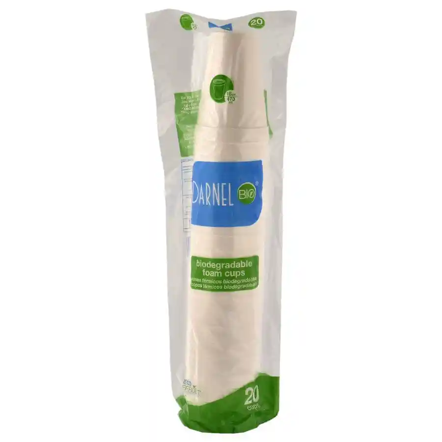Vasos Darnel Termicos Biodeg X20un