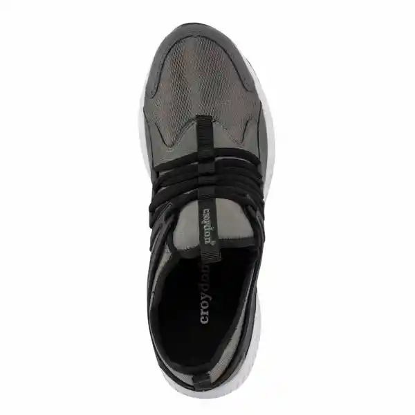 Croydon Tenis Tuni Para Hombre Gris Talla 41