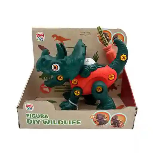 Play And Joy Figura Triceratops Diy Wildlife