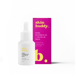 Serum 30ml Acido Ascorbico + Coctel De Frutas Skinbuddy