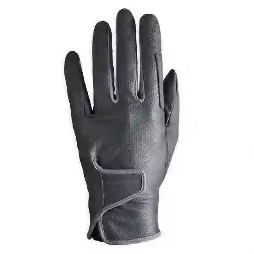 Fouganza Guantes Equitación Mujer Negro Talla XS 500