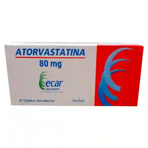 Atorvastatina Ecar Tabletas