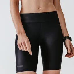 Licra De Running Corta Para Mujer Talla L Kalenji - Negro