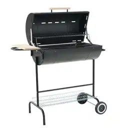 Parrilla Carbon Medio Tambor Con Tapa