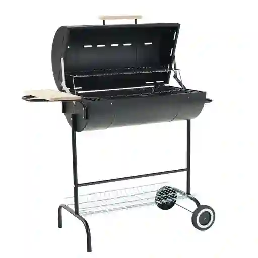 Parrilla Carbon Medio Tambor Con Tapa