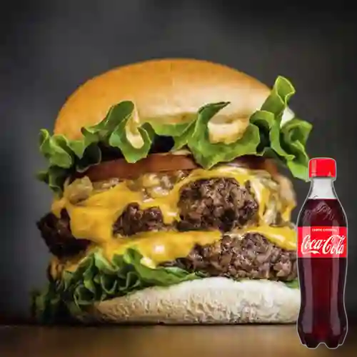 Combo Tradicional + Coca-Cola Sabor Original 400 ml
