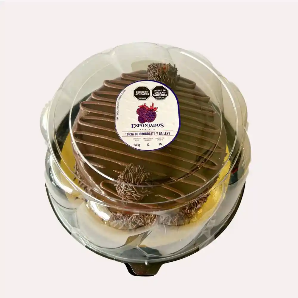 Torta de Chocolate y Baileys Esponjados
