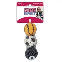 Kong Juguete Sports Balls Pelota X-Small X3