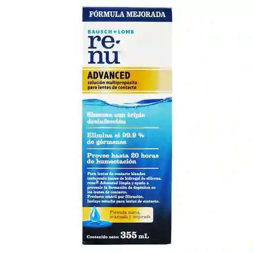 Renu Fresh Solución Para Lentes de Contacto Advanced