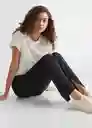 Leggings Flaret Negro Talla 18 Teen Niñas Mango