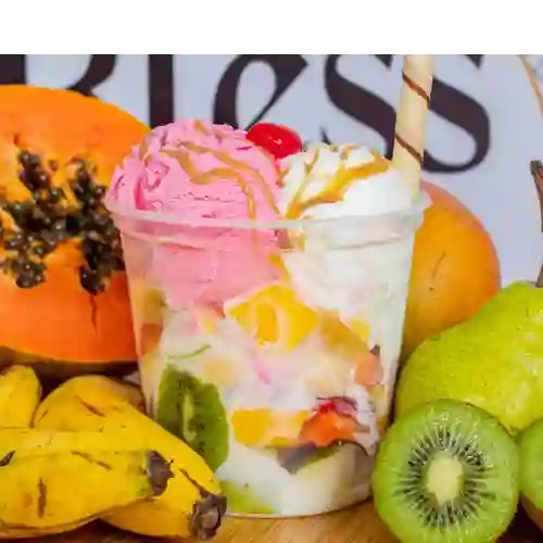 Ensalada con Helado