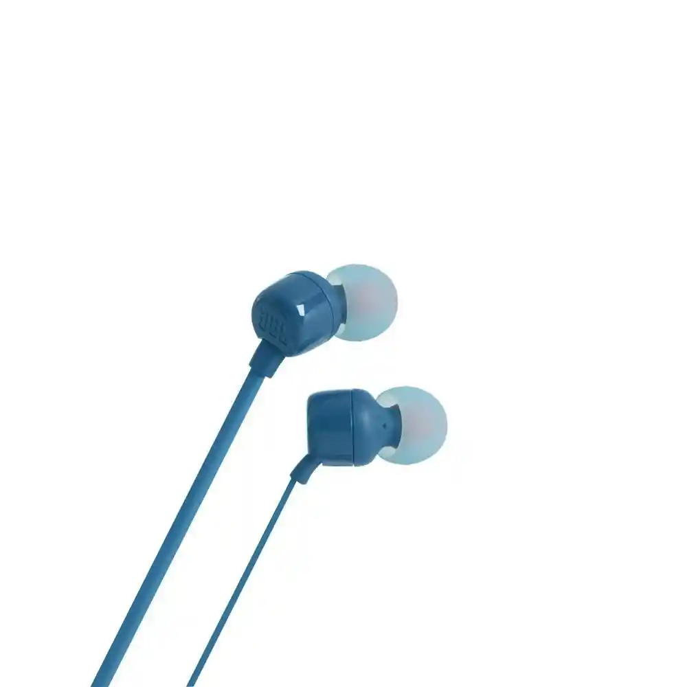 Jbl Audífonos Manos Libres T110 In-Ear Cable 3.5Mm Azul