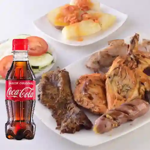 Parrillada Mixta + Coca-Cola 250 ml
