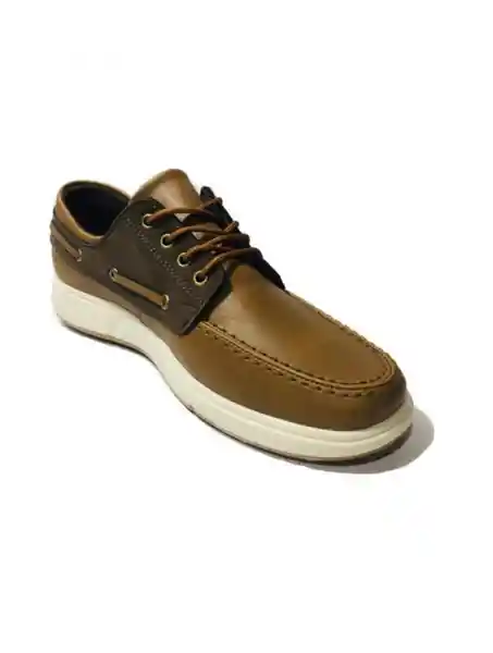 Custer Mocasines Clásico Para Hombre Color Miel / Café Talla 38