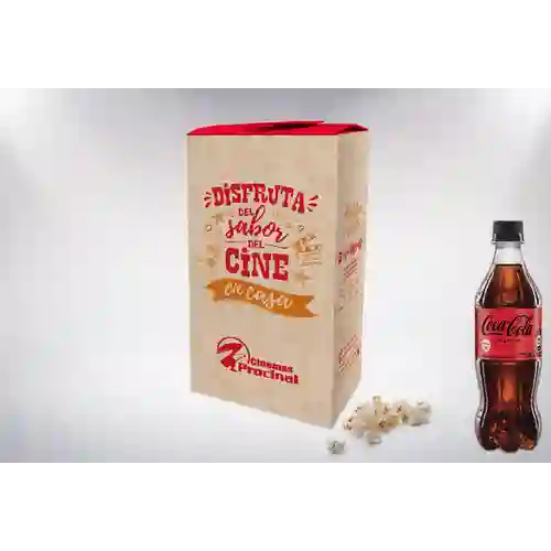 Combo Crispetas 250 Oz + Coca Cola Sin Azúcar 600ML
