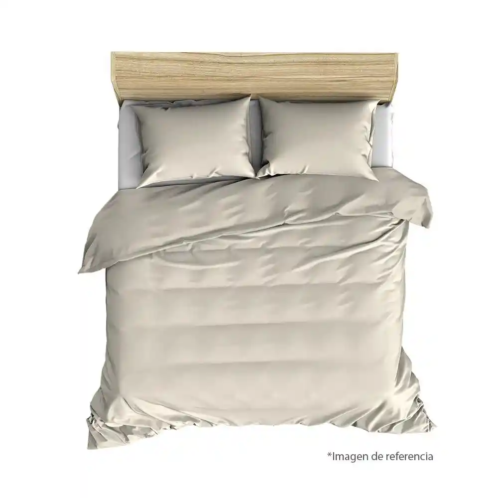 Edredon Bugan Extradoble Beige