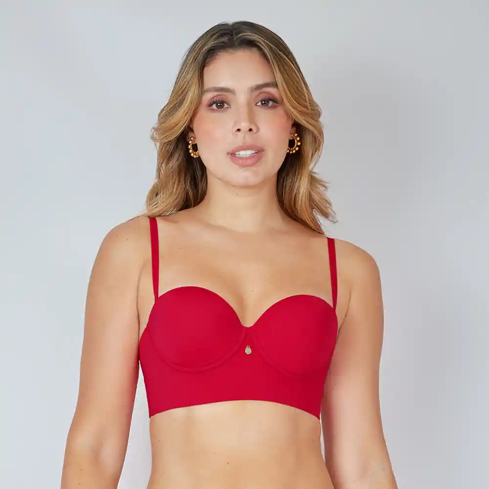 Brassier Realce Straplesss Mujer 11404 Haby Talla 34