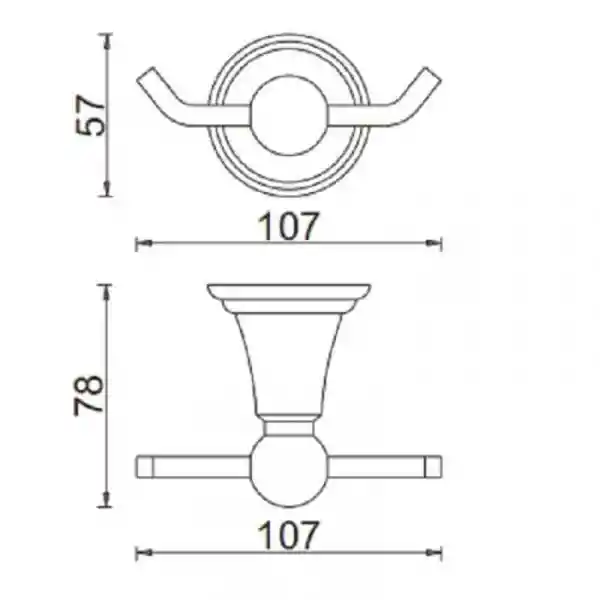 Vessanti Kit Accesorios de Pared Jasmin