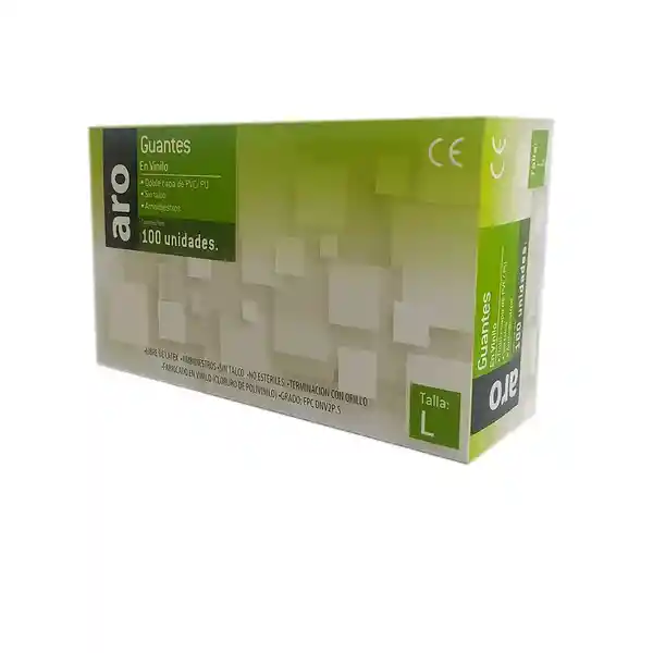 Aro Guante Vinilo Talla L