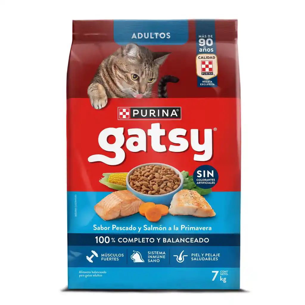 Comida para Gatos Purina Gatsy pescado OFERTA