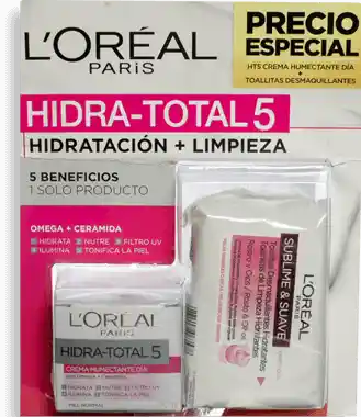 Loreal Paris Kit Hidra-Total 5