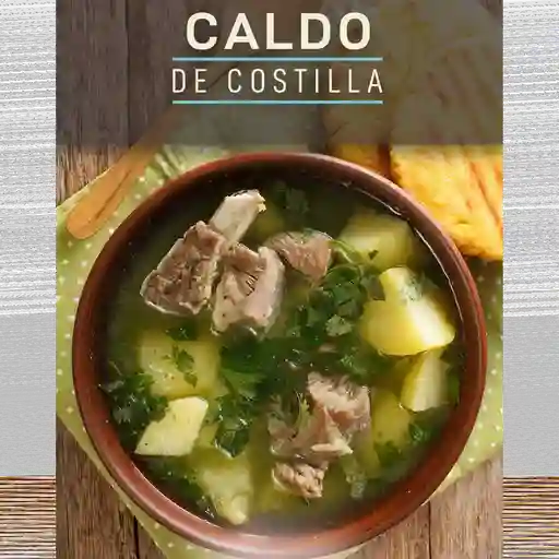 Caldo de costilla