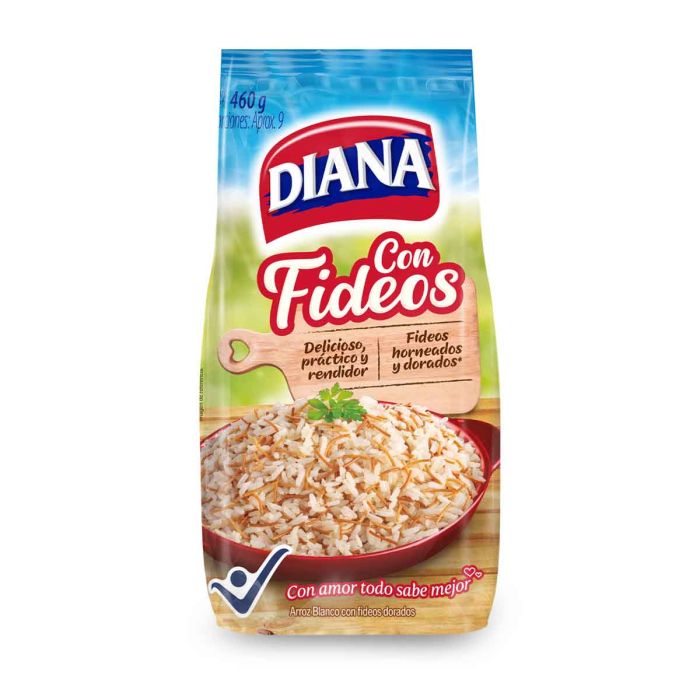 Diana Arroz con Fideos Dorados 460 g