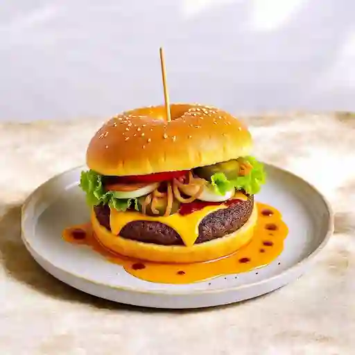 Burger pork