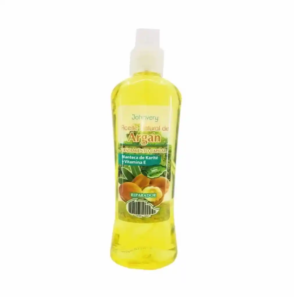 Johnvery Aceite Natural de Argán Tratamiento Capilar