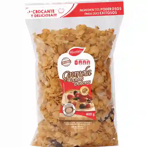 Monttelo Granola Frutos Dulces