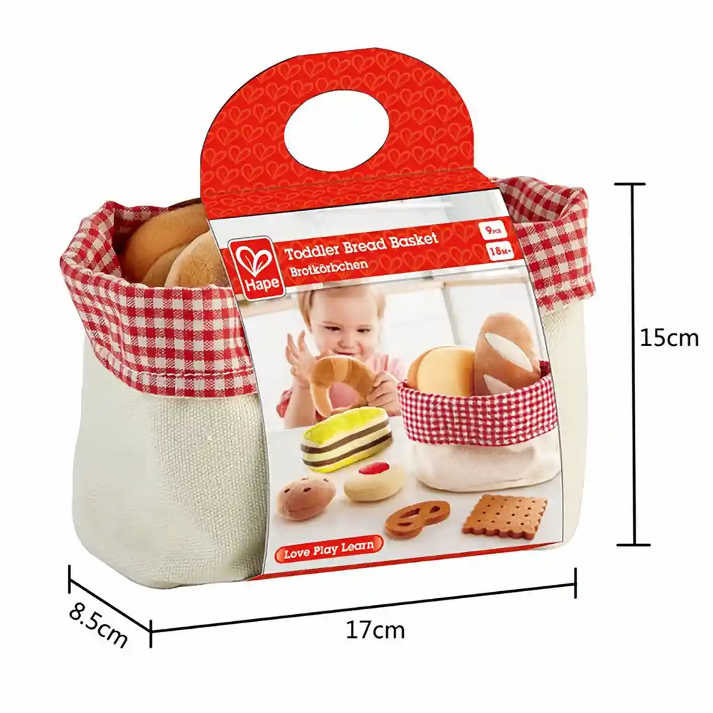 Hape Cesta de Pan Para Niños