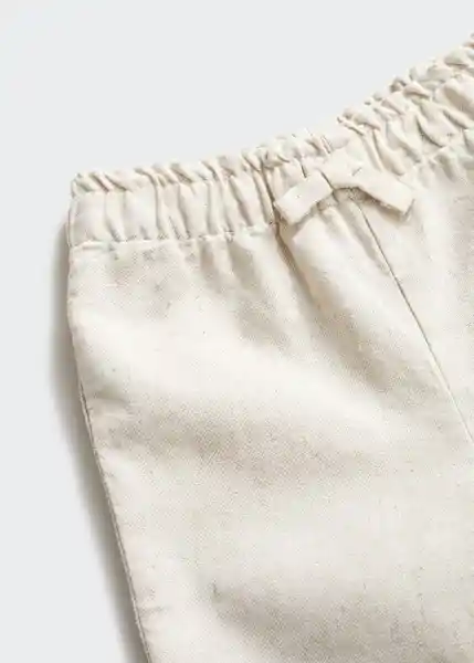 Pantalón Ayle Beige Talla 64 Niños Mango