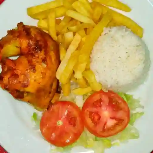 Bandeja con Pollo