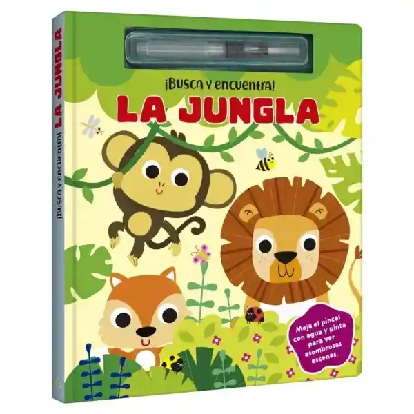 Busca y Encuentra Diversión Para Pintar Con Agua! La Jungla