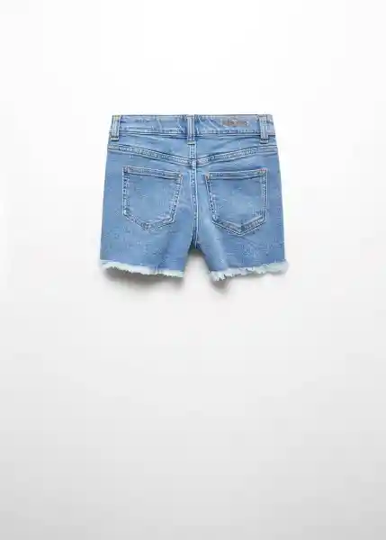 Short Patri Tejano Medio Talla 11 Niñas Mango