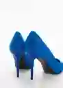 Zapatos Giround Azul Talla 42 Mujer Mango