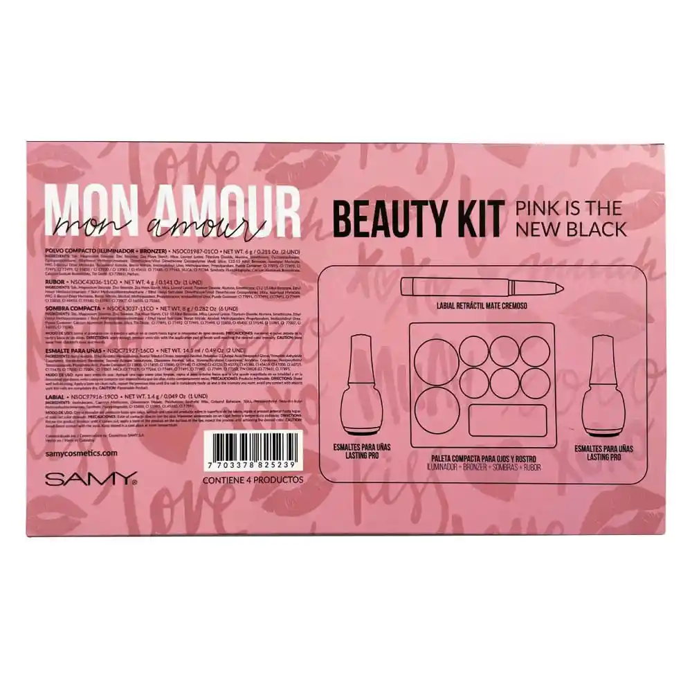 Samy Mom Amour Kit De Maquillaje