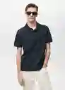 Camiseta Polo Rea Navy Talla M Hombre Mango